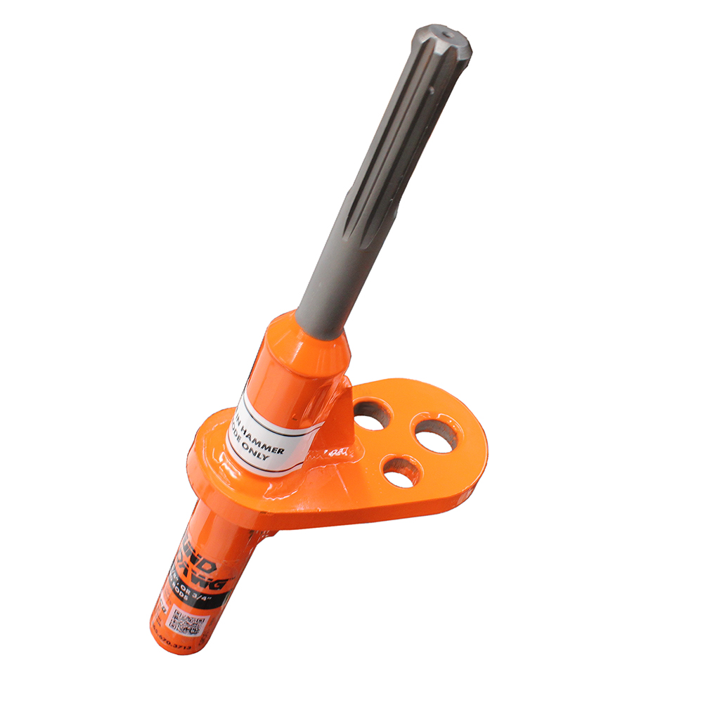 Ground rod driver for air hammer hot sale